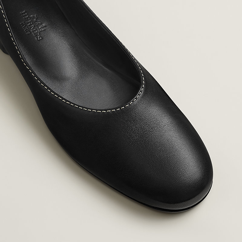Liz ballet flat - Black | Hermès Canada